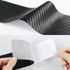 For Tesla Model 3 S X Y Carbon Fibre Car Door Sill Threshold Protective Stickers and Decals Auto Interior Styling Accessories