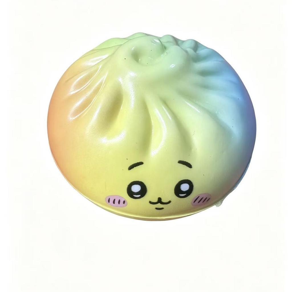 Gombóc Squishy Zsemle Baozi Gombóc Mystery Box Színes Étel Squishy Szenzoros Gyurma Golyó Stresszoldó Nyomkodható Golyók