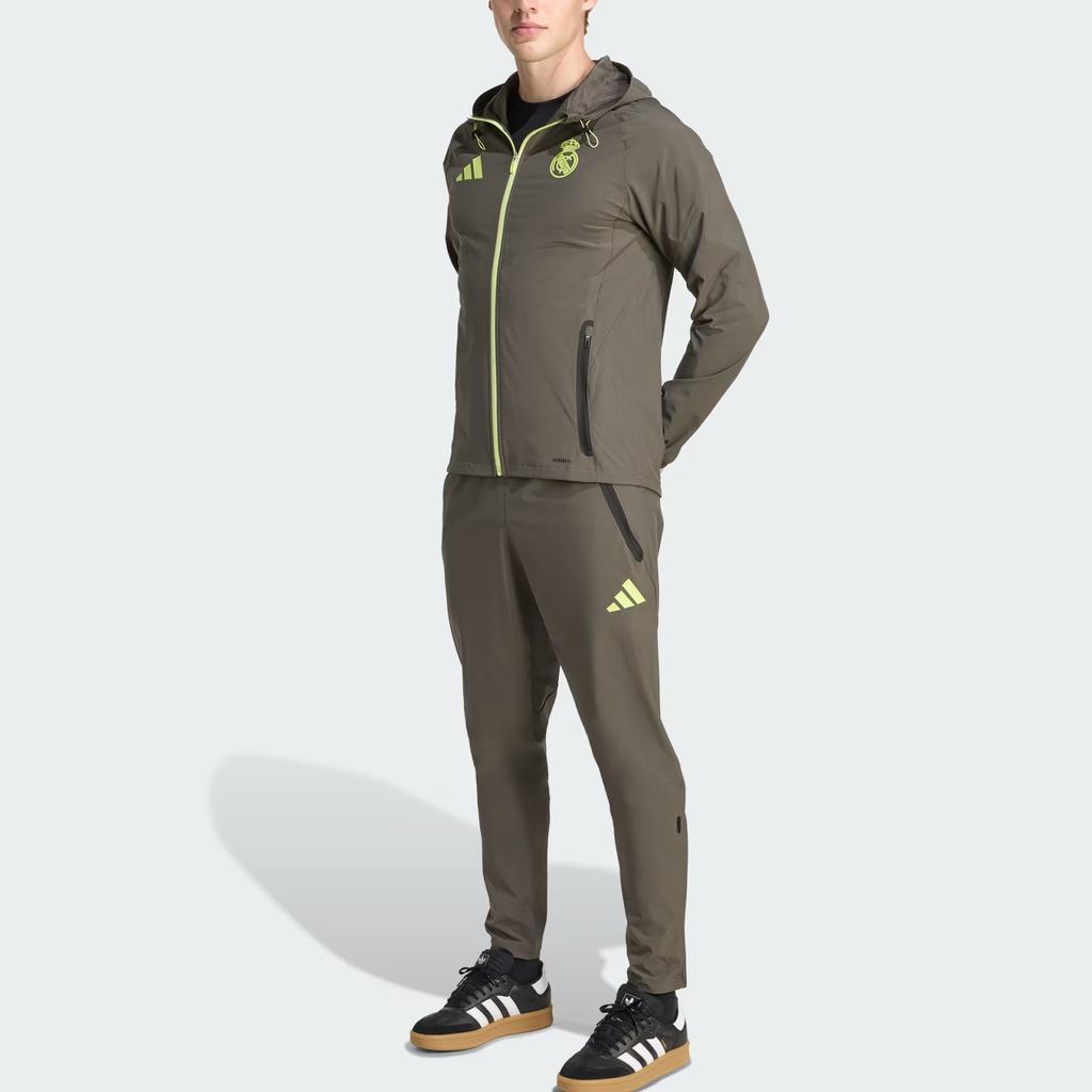 Adidas Free Shipping With AdiClub Real Madrid Tiro 25 Competition Vis Tech Travel Jacket JV5322