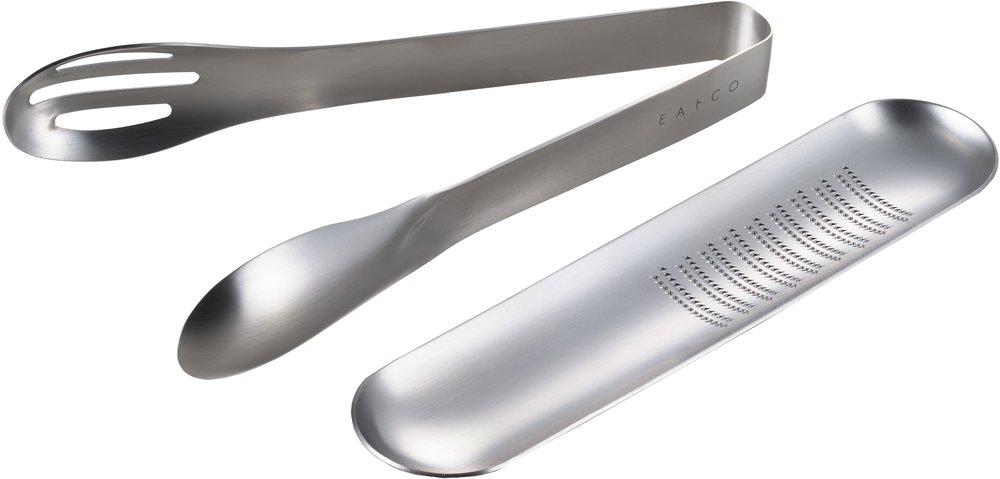 Yoshikawa EAtoCO Oros Hasam Grater Tongs Set AS0011 AS0012 AS1307 & + Multi-purpose