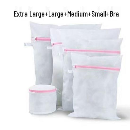 Thickened Coarse Mesh Laundry Bags for Washing Machine - Safely Wash Underwear, Bras, and Clothing