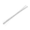 50pcs Paper Covered Iron Floral Stem Wires for Arrangement White Stems Craft Flower Supplies Flexible Durable DIY Decor