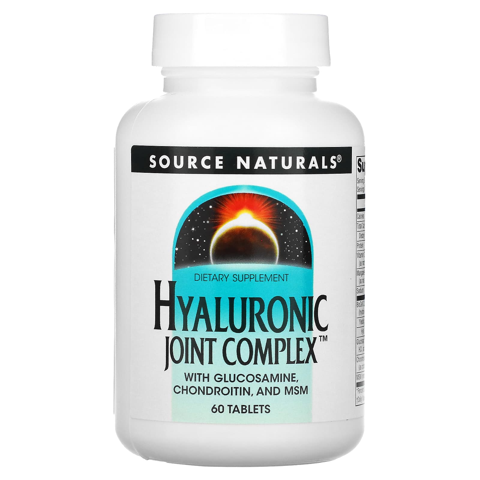 

Source Naturals, Haluronic Joint Complex™, 60 таблеток