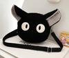 Cute Doll Women's Shoulder Bag Crossbody Round Purse Small Phone Bag for Students