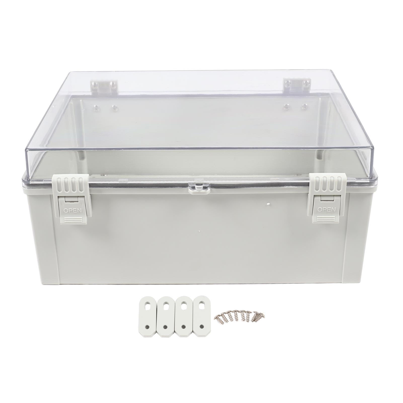 

Розподільна коробка ABS пластик Водонепроникна Пилозахищена Відкидна кришка Зовнішня Універсальний Корпус для проекту з