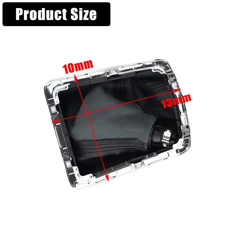 5/6 Speed MT Gear Shift Knob Lever Stick Gaiter Boot Cover Collar For Skoda Fabia MK3 2015 2016 2017 Accessories