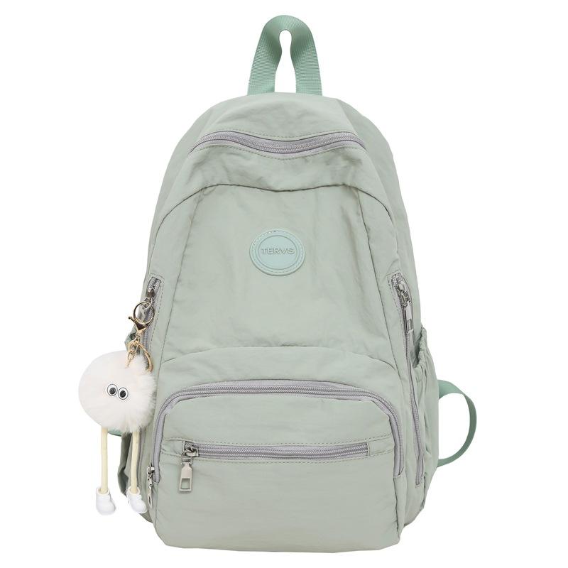 

Школьный рюкзак для средней школы, женский рюкзак, дорожный рюкзак зелёный