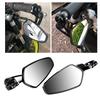 Motorcycle Rrview Mirror, 22mm Aluminum Alloy Rr View Side Mirrors Clr   with   Joint   for GROM MSX125 CB50