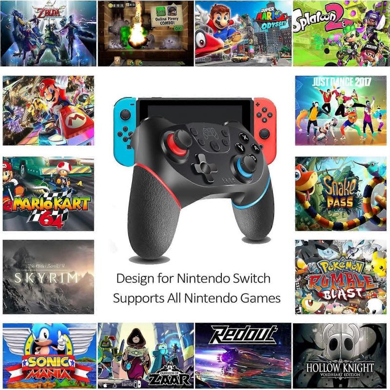 Pro Wireless Controller for Nintendo Switch/Switch Lite, Gamepad Remote