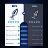 Wireless Remote-controlled Metal Anal Plug Man and Woman Electric Shock Anal Plug Vibrating Anal Plug Butt Plug G-spot Masturbation Passionate Party