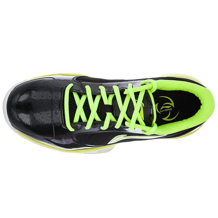 Li Ning Arc 3.0 Shock Absorption Anti-Slip Wear-Resistant Supportive Low-Top Basketball Shoes Men sneaker Black Yellow ABPH149-1