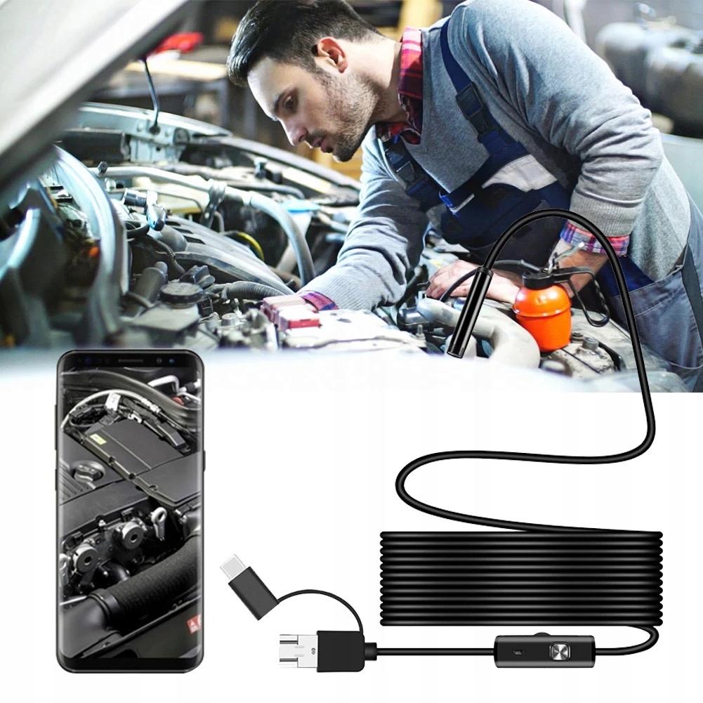 Endoscope Camera 6Xled Inspection Android Pc