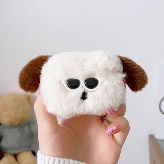 Plush Rabbit Dog Earbud Case for AirPods 1/2/3/4 for AirPods Pro 1/2/3 Bluetooth-compatible Wireless Earphone Charging Case Cover Headphone Protective