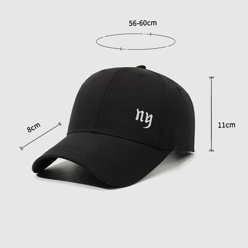 Spring Summer Letter Baseball Cap Unisex Sunshade Cap Outdoor Sunscreen Breathable Cap