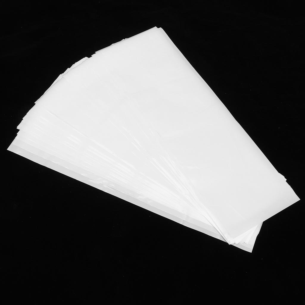 100Pcs Professional Hair Coloring Sheet Hair Highlighting Strips Reusable Dyeing Separating Sheet