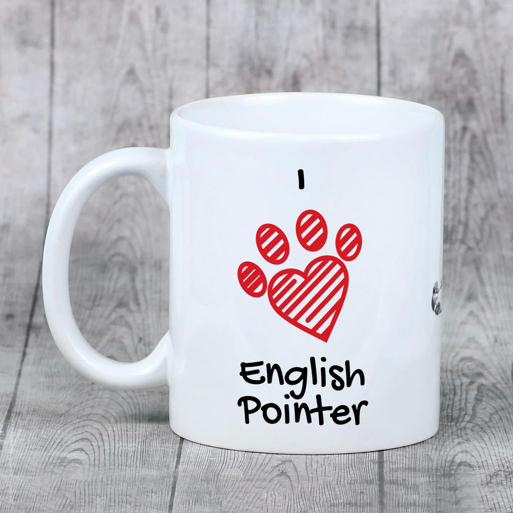 English Pointer I – Cup with a dog, cute cup with graphics | Art-Dog