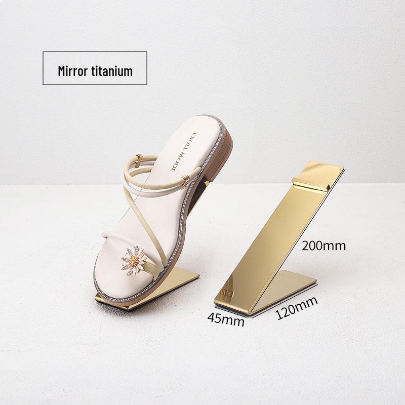 Adjustable Stainless Steel Shoe Display Stand