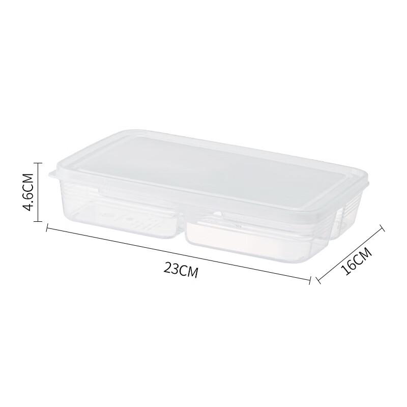 Multi-Compartment Fridge Storage Box