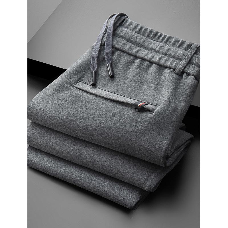

2026 New Men s Spring Loose Fit Pure Cotton Sport Pants - Style 0210 6XL хізер сірий колір