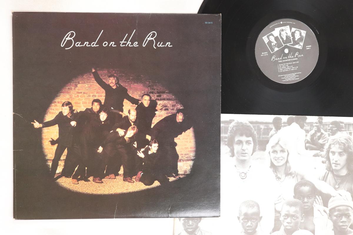 

LP Record PAUL MCCARTNEY, WINGS - Band On The Run SO3415 APPLE 1973 US Rock Used