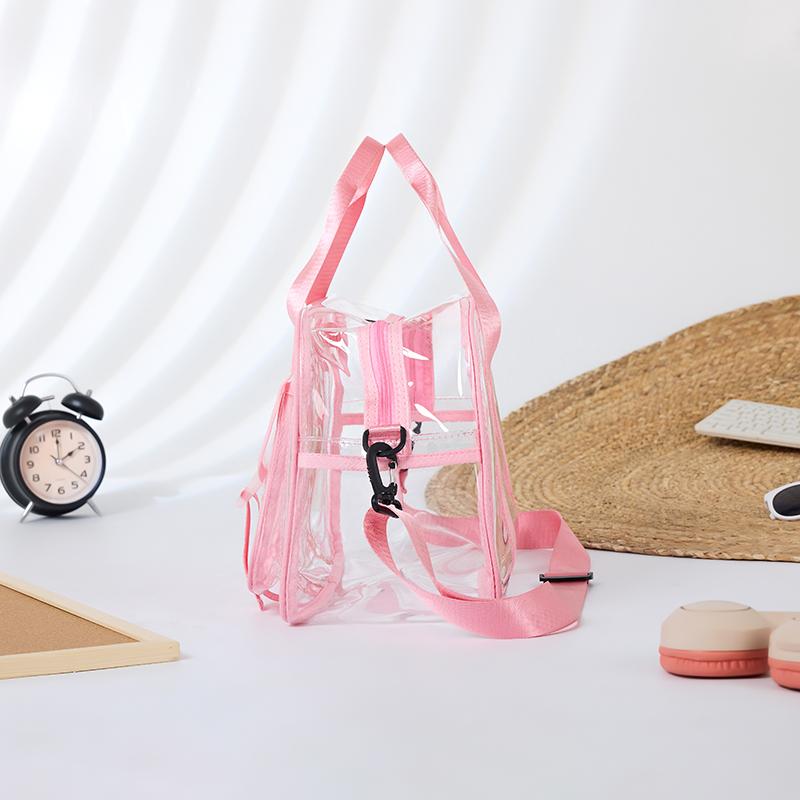 Transparent Travel Bag Women's Large Capacity Yoga Bag Swimming Bag