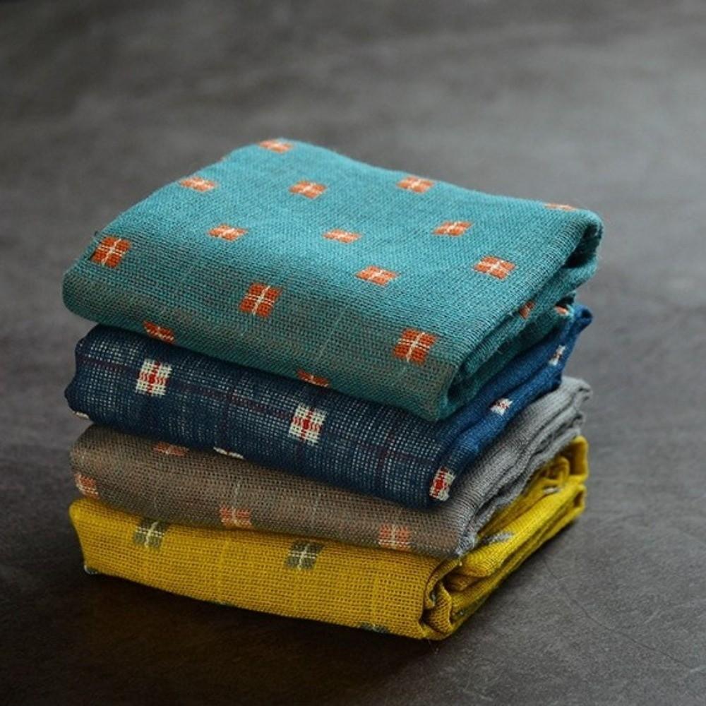 Hand Towels Linen Tea Towel Multipurpose Cloth Absorbent Towel Kitchen Towel Tea Table Use