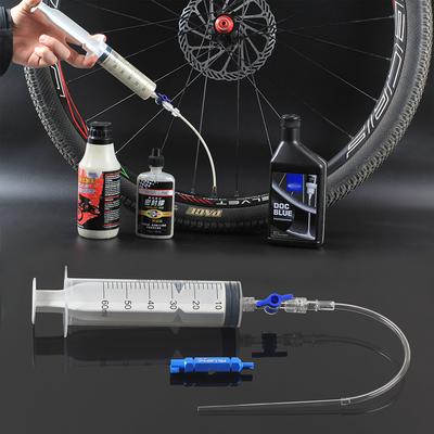 Ferramenta de injeção de líquido para pneu sem câmara de bicicleta, injetor de selante sem câmara de ar para bicicleta