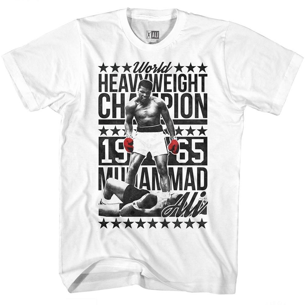 Muhammad Ali World Heavyweight Boxing Champion 1965 Men T Shirt S