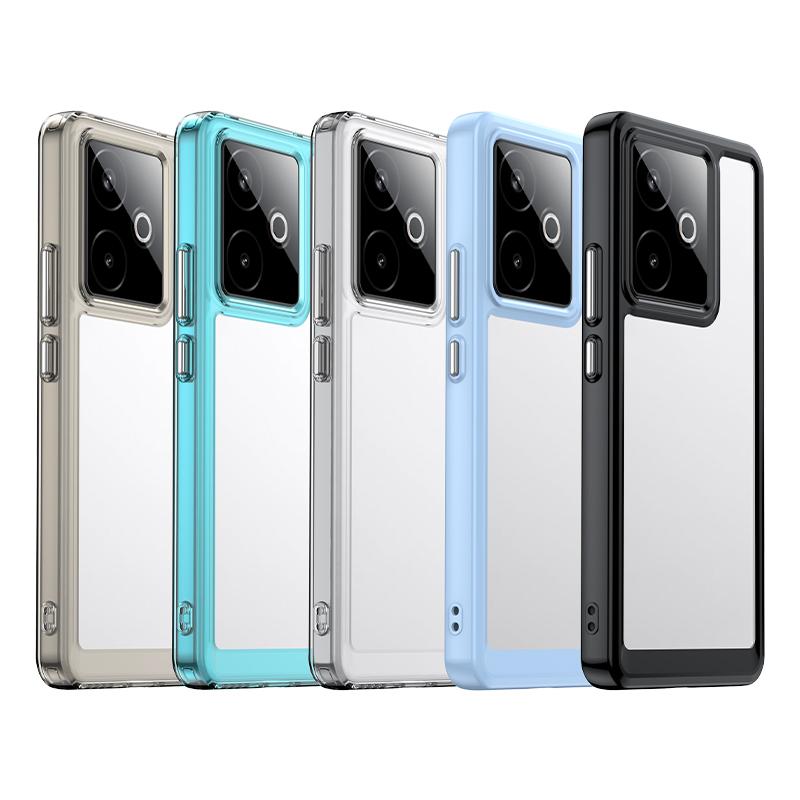 For Realme GT7 Clear Case Realme GT 7 7T Cover Coque Funda Hard Translucent Soft Edge Shockproof Phone Bumper Realme GT 7