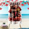 Individuelles Bayer Leverkusen Print Strandtuch, Großes Weiches Schnelltrocknendes Handtuch für Strand Camping Schwimmen
