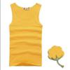 Kolsuz Tank Top erkek Spor Rahat Fanila Düz Renk Dip Streç Spor Tayt Spor Çapraz raylı Koşu Gömlek