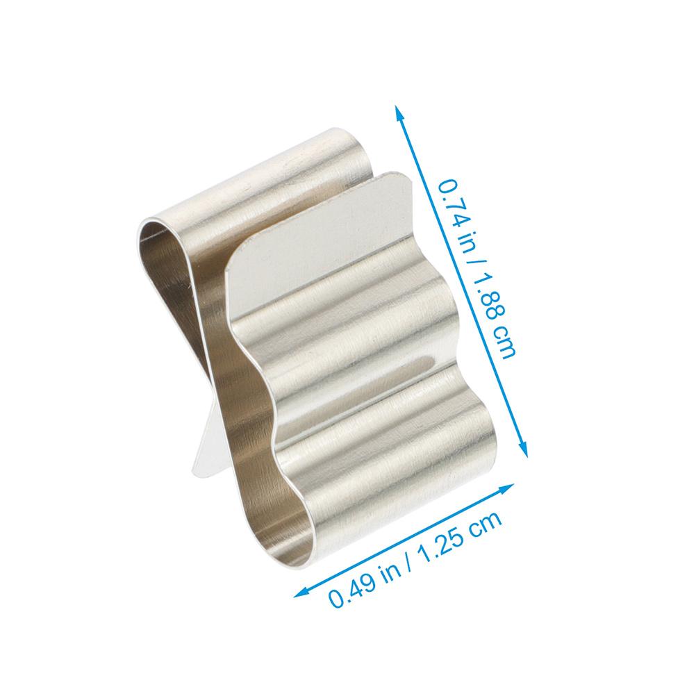 30 Pcs Photovoltaic Cable Clamp Holders for Cords Wire Harness Clips Bracket Pv Stainless Steel Solar Module Management Panel