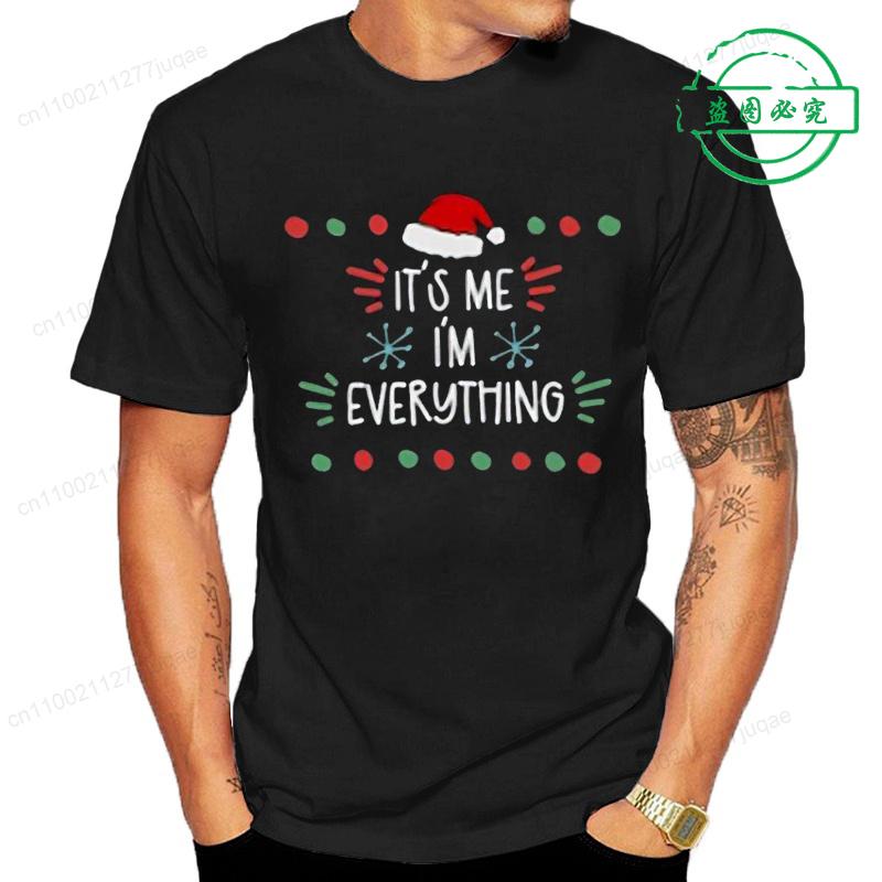 Mám všechno, co chci k Vánocům. Jsem to já, jsem všechno. Potisk trička Pánská Dámská trička Pár Grafické tričko Módní topy