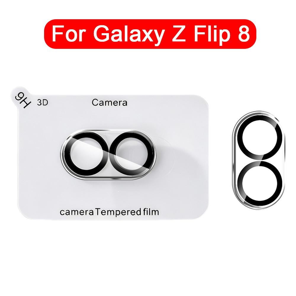 1-5PCS 9H Tempered Glass 3D Full Coverage HD Camera Protector for Samsung Galaxy Z Fold 8 Ultra Flip 8 Case Friendly Lens Film