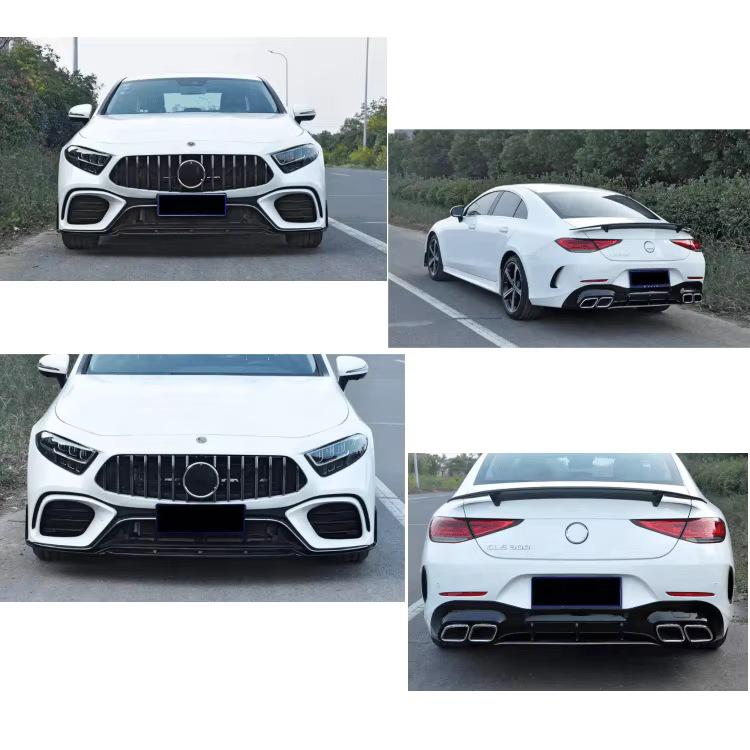 Mercedes CLS-Class W257 to CLS63S AMG Style Bumper Upgrade Kit
