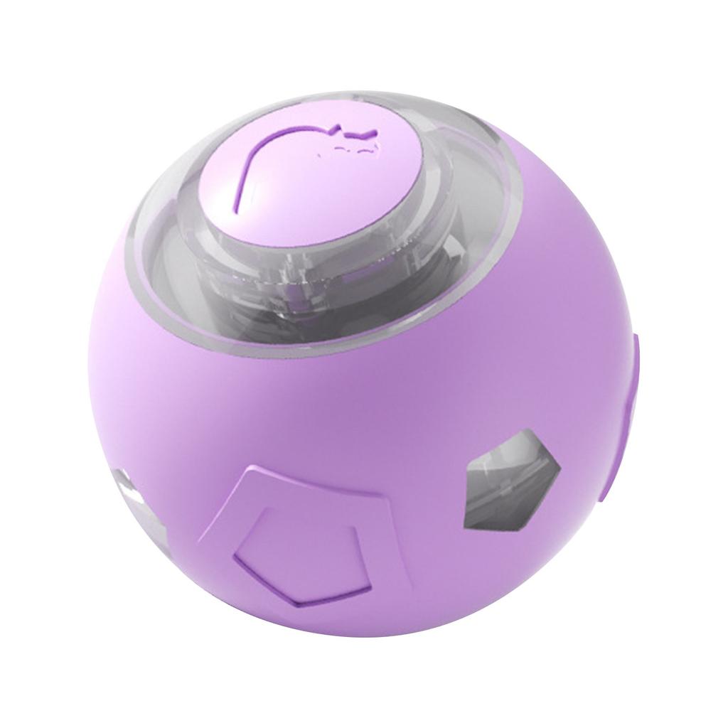 Dog Toys Electric Owl Jumping Ball, Interactive Dog Toy Activity Ball For Dogs With Batteries, Automatic Moving Ball And Plush Cover For Small