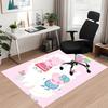 Peppa Pig Printed Carpet, for Office Chair Living Room Bedroom Kitchen Room Decor Gifts.