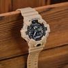 CASIO Men Liquid Crystal/Analog Dual Display Series Coffee Watch GA-700CA-5APR GA-700CA-5APR