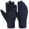 Winter Warm Gloves Fleece Double Thickened Coldproof Gloves Student Riding Electric Bike Bike Fleece Gloves