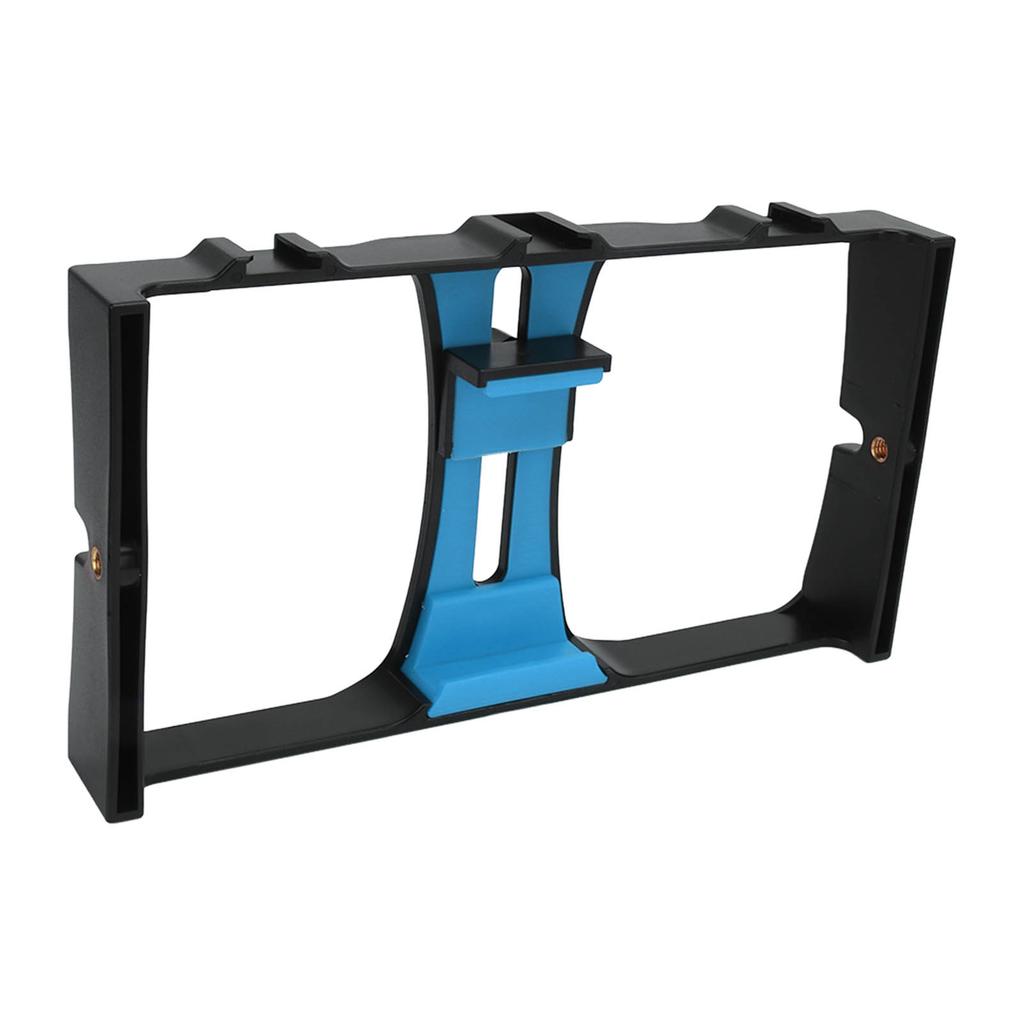 Phone Video Camera Cage ABS Portable Handheld Smartphone Video Stabilizer Rig for Livestreaming Vlog