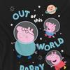 Peppa Pig Unisex Adult Out Of This World Daddy Pig T-Shirt