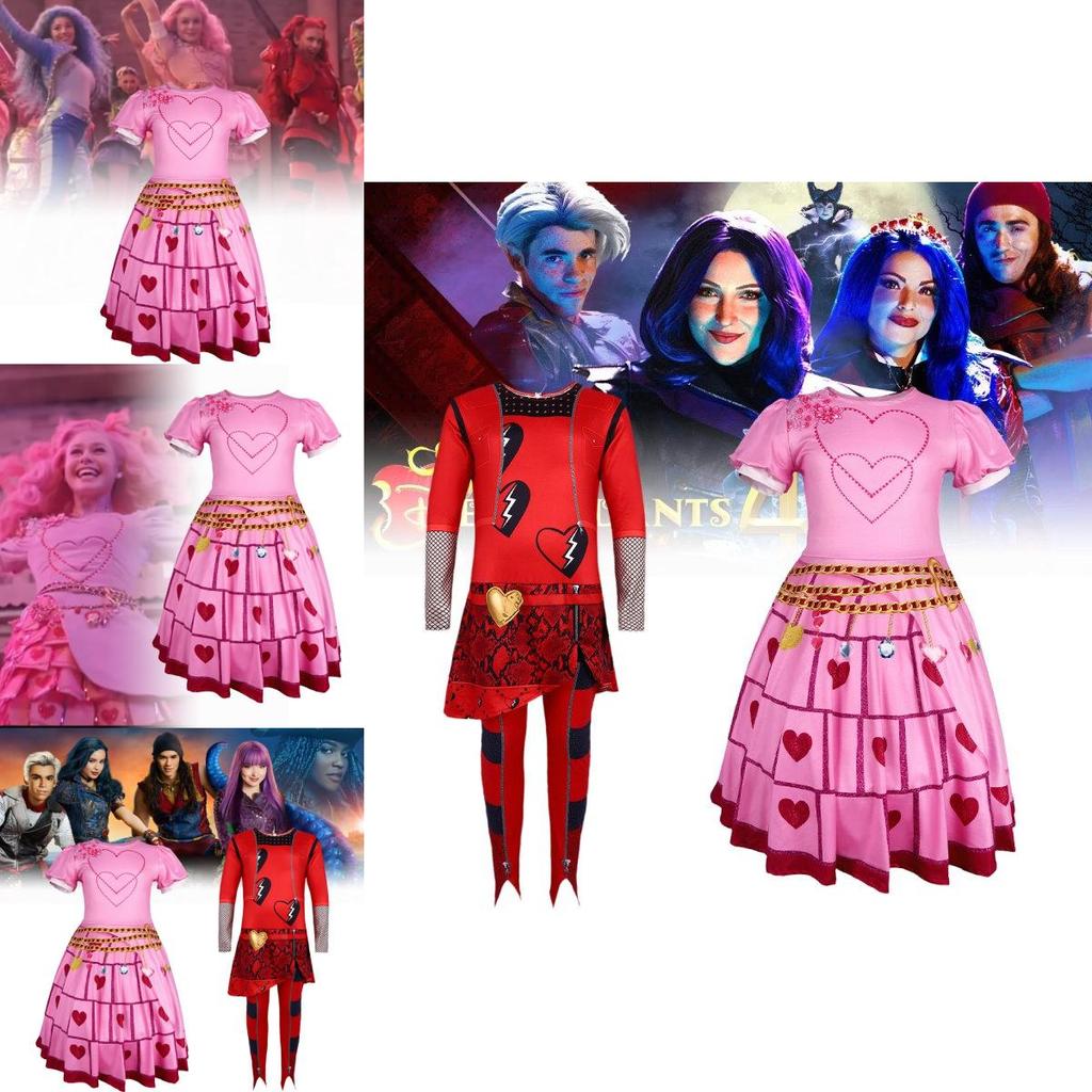 Colorful Comfortable Descendants Cosplay Bodysuit For Halloween Stage Performances