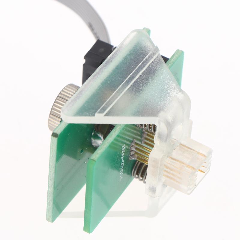 8Pin Adapter Anti-Theft Data Reading Adapter 8 Line Clip Sop8 Test Clip Supports Xprog V6.12/Upa/Orange/Cg Pro 9S12/Iprog