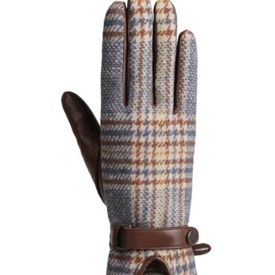 SARTOR Sartor Cheki Women's Touch Leather Gloves Bluish Brown