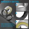 Rear Axle Bearing Bushing & Oil Seal Kit for Club Car DS & Precedent 1986-2014 Electric Golf Cart OEM 1011291 1014207 1013794