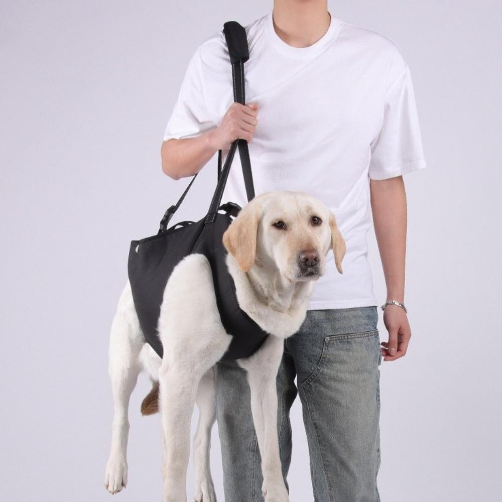 Portable Dog Lift Harness Thicken Handle Pet Lifting Vest Safety Dog Sling Carrier  Pet Supplies