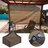 Heavy Duty Brown Shade Netting UV Protection For Garden Buildings Outdoor Sun Block Mesh 60~85% Shading With Reinforced Edges