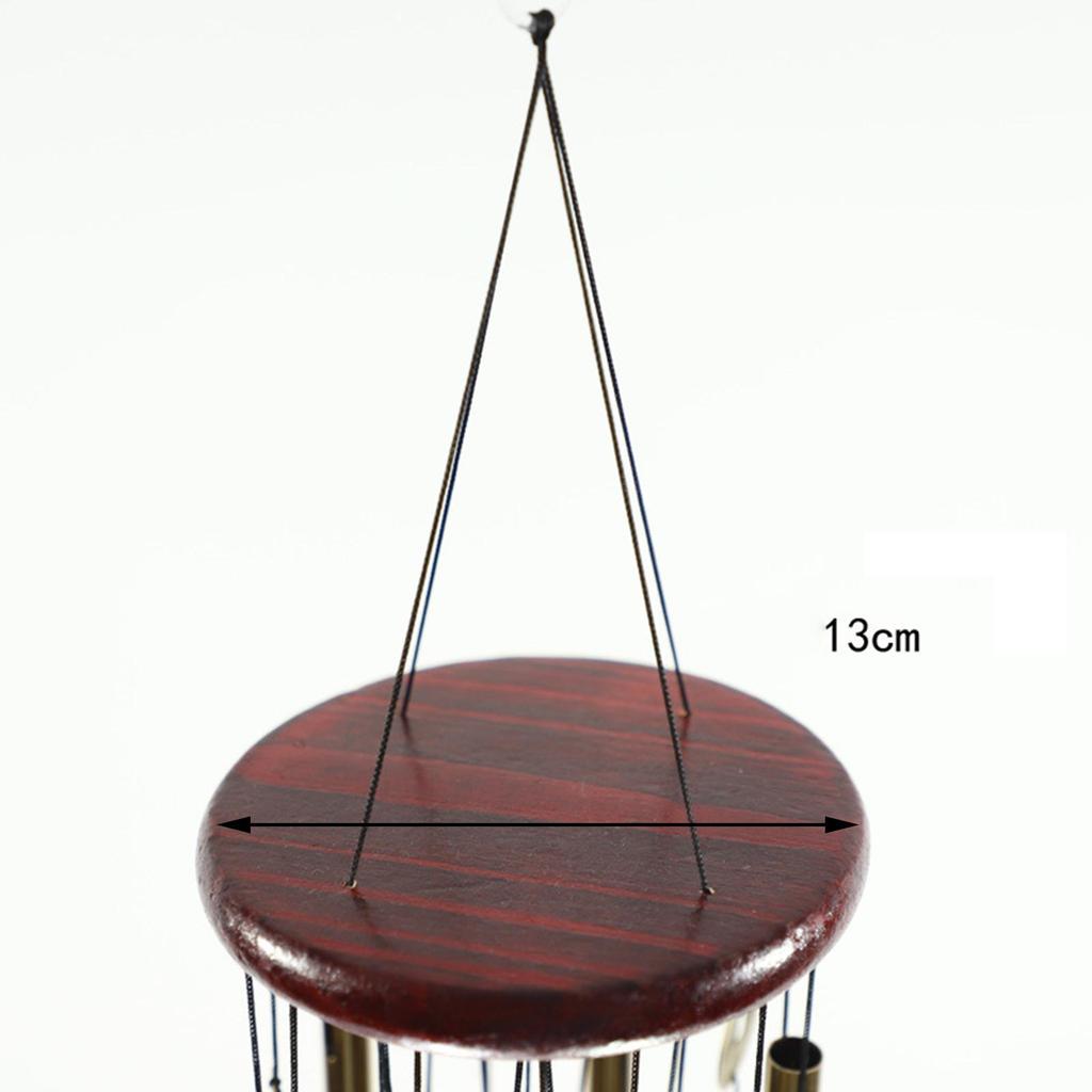 Wind Chimes 5 Bells Wind Chime Hanging Outdoor Garden Yard Musical Decor Ornament