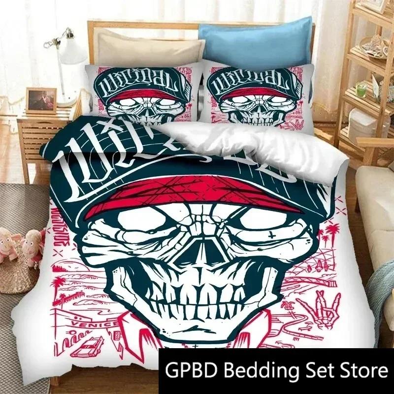 3D Print Suicidal Band Tendencies Bedding Set Double Twin King Duvet Cover Comforter Pillowcase Boys Girls Adults Bedroom