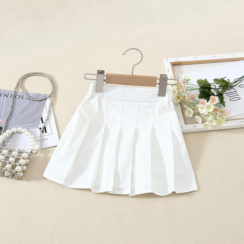 Mädchen Faltenröcke 2025 Frühling und Herbst Kinder Jk Röcke